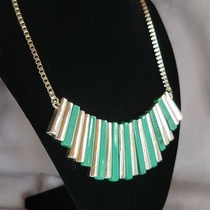 Liz Claiborne Silver and Turquoise Necklace